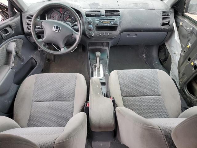 2HGES16395H629963 - 2005 HONDA CIVIC DX VP Մոխրագույն լուսանկար 8