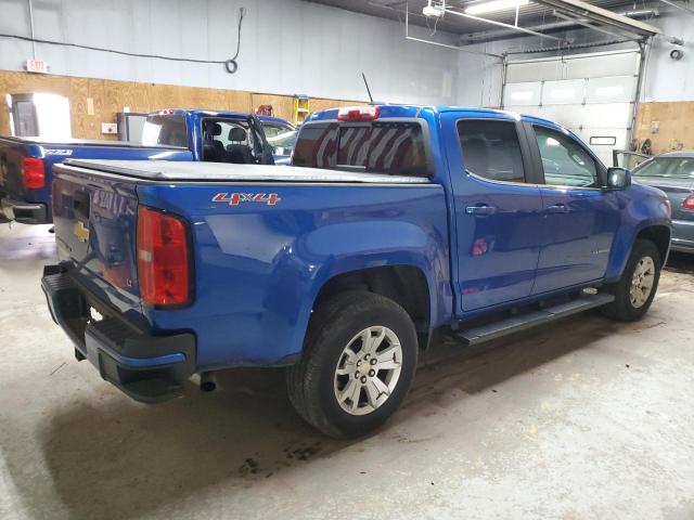 1GCGTCEN4L1149327 - 2020 CHEVROLET COLORADO LT BLUE photo 3