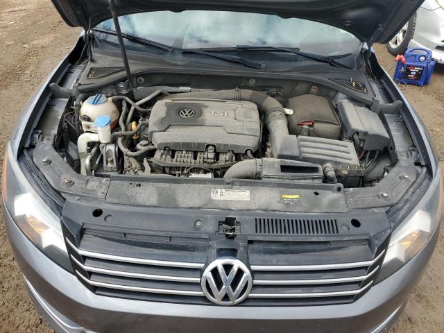 1VWAT7A3XFC083048 - 2015 VOLKSWAGEN PASSAT S GRAY photo 11