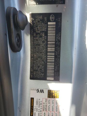 JTKDE177370156144 - 2007 TOYOTA SCION TC ლურჯი ფოტო 12