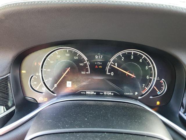 WBA7E2C54KB217252 - 2019 BMW 740 I SILVER photo 9