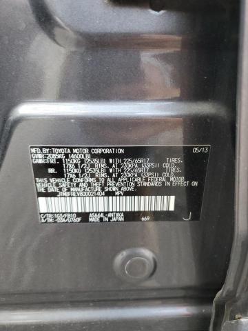 JTMBFREV8DD021404 - 2013 TOYOTA RAV4 LE GRAY photo 13