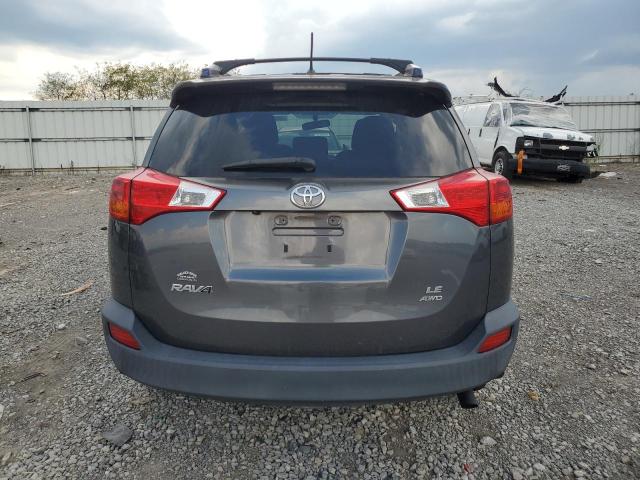 JTMBFREV8DD021404 - 2013 TOYOTA RAV4 LE GRAY photo 6
