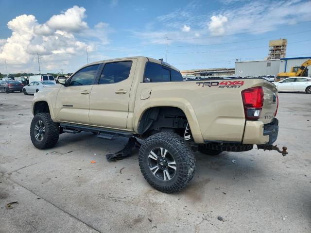 3TMCZ5AN3JM167591 - 2018 TOYOTA TACOMA DOUBLE CAB თაფლისფერი ფოტო 2