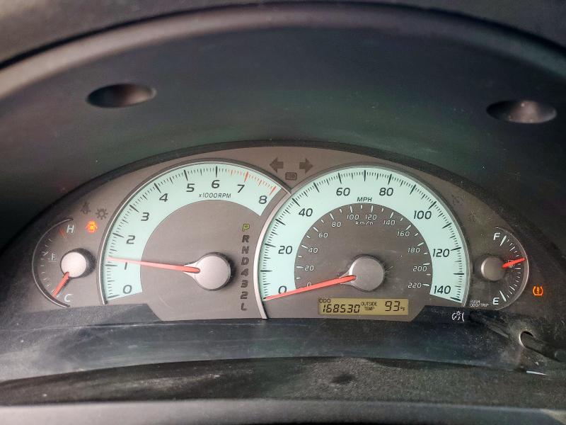 4T1BE46K99U349752 - 2009 TOYOTA CAMRY BASE BLACK photo 9