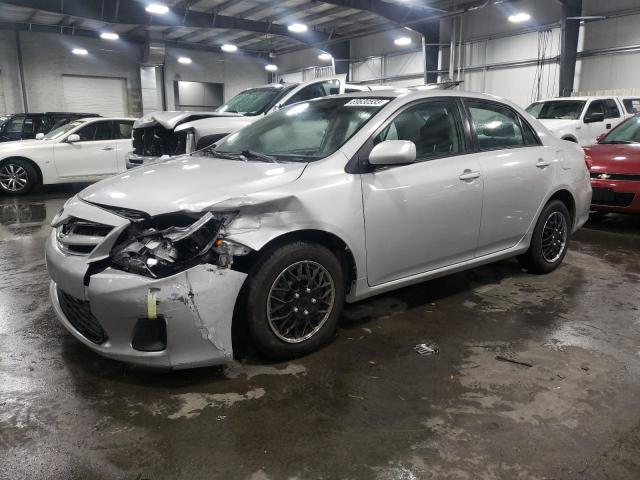 2T1BU4EE0BC631090 - 2011 TOYOTA COROLLA BASE SILVER photo 1