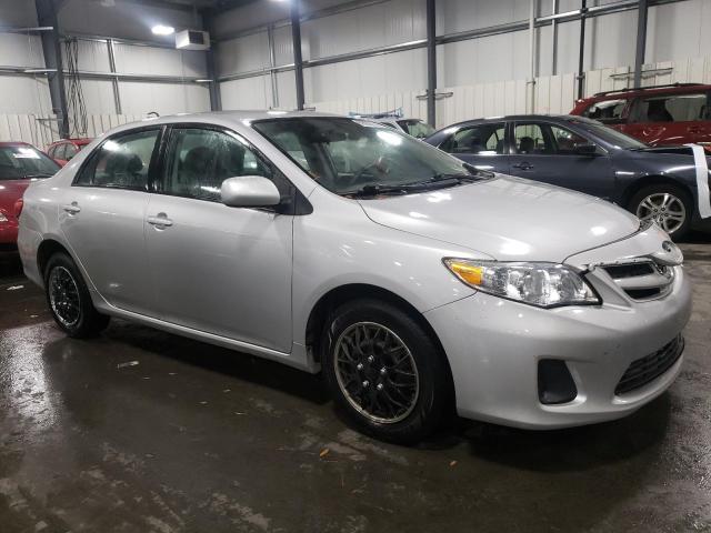 2T1BU4EE0BC631090 - 2011 TOYOTA COROLLA BASE SILVER photo 4