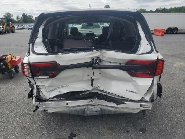 5FNRL6H80SB012620 - 2025 HONDA ODYSSEY TOURING WHITE photo 6