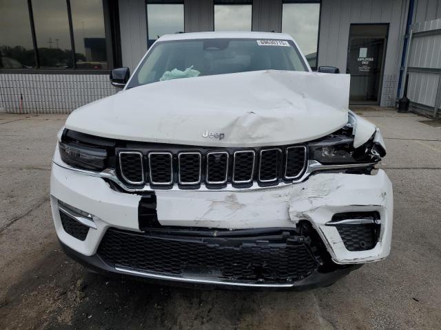 1C4RJHBG6N8618462 - 2022 JEEP GRAND CHEROKEE LIMITED WHITE photo 5