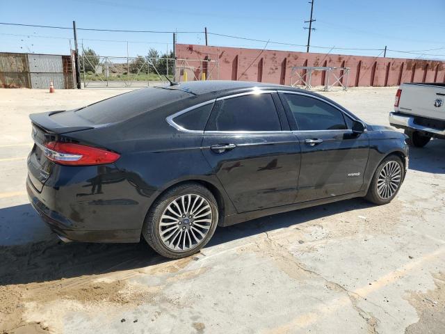 3FA6P0RUXJR110640 - 2018 FORD FUSION TITANIUM/PLATINUM HEV CHARCOAL photo 3