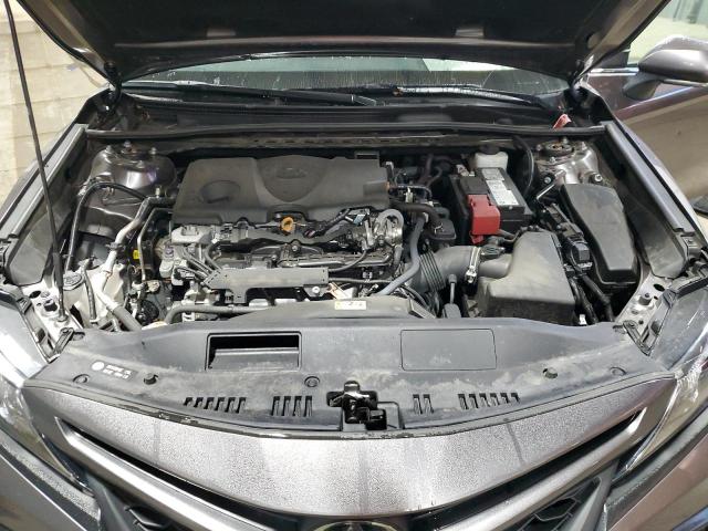 4T1G11BK9NU053792 - 2022 TOYOTA CAMRY SE GRAY photo 11