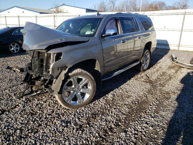 1GNSKJKC8JR311051 - 2018 CHEVROLET SUBURBAN K1500 PREMIER BEIGE photo 2