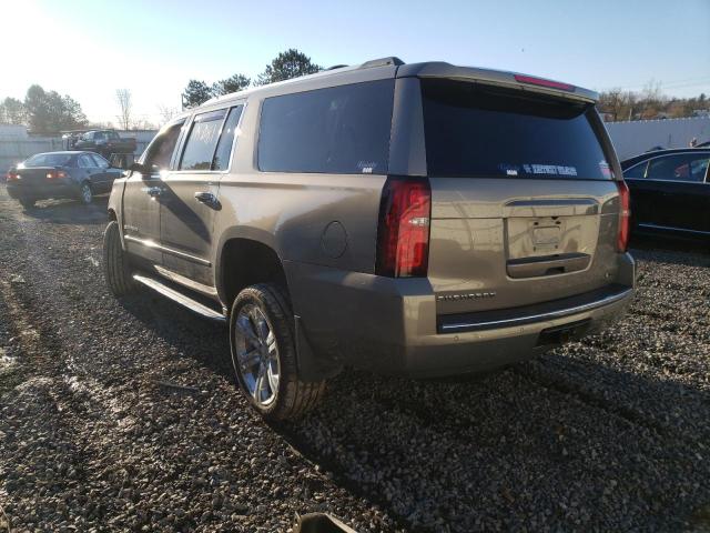 1GNSKJKC8JR311051 - 2018 CHEVROLET SUBURBAN K1500 PREMIER BEIGE photo 3