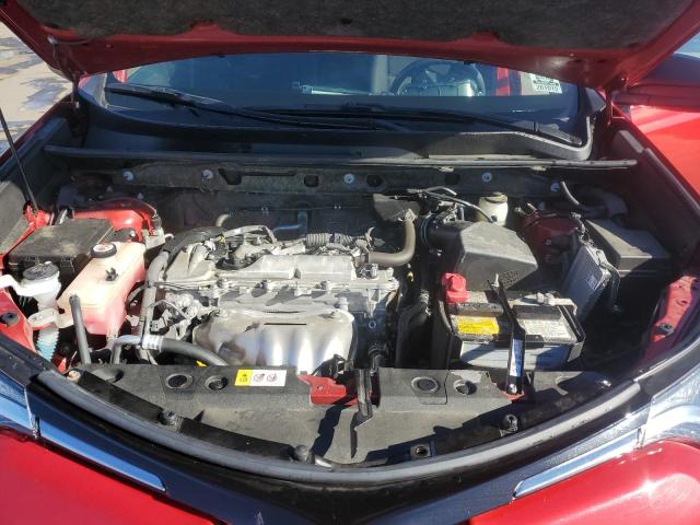 JTMBFREV4HJ169413 - 2017 TOYOTA RAV4 LE Kırmızı fotoğraf 11