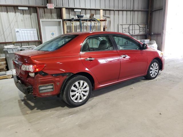 5YFBU4EE4DP109842 - 2013 TOYOTA COROLLA BASE Красный фото 3