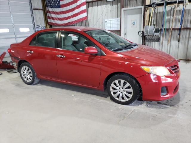 5YFBU4EE4DP109842 - 2013 TOYOTA COROLLA BASE Красный фото 4