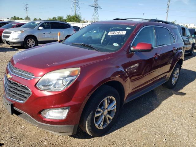 2GNFLFEK9G6217876 - 2016 CHEVROLET EQUINOX LT RED photo 1