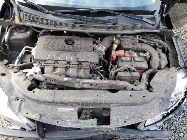 3N1AB7AP8FY322924 - 2015 NISSAN SENTRA S BLACK photo 11