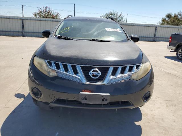 JN8AZ18UX9W018043 - 2009 NISSAN MURANO S BLACK photo 5