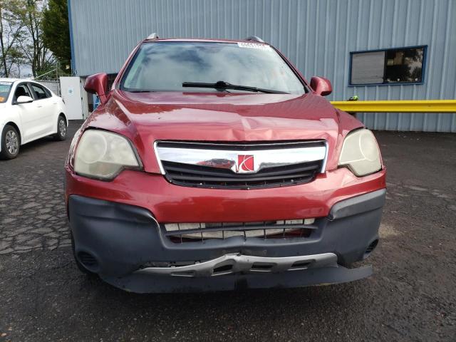 3GSCL33P69S630761 - 2009 SATURN VUE XE RED photo 5