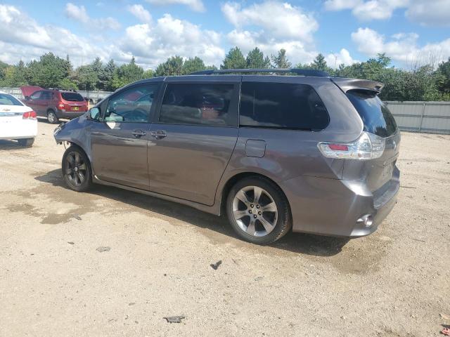 5TDXK3DC5CS206270 - 2012 TOYOTA SIENNA SPORT GRAY photo 2