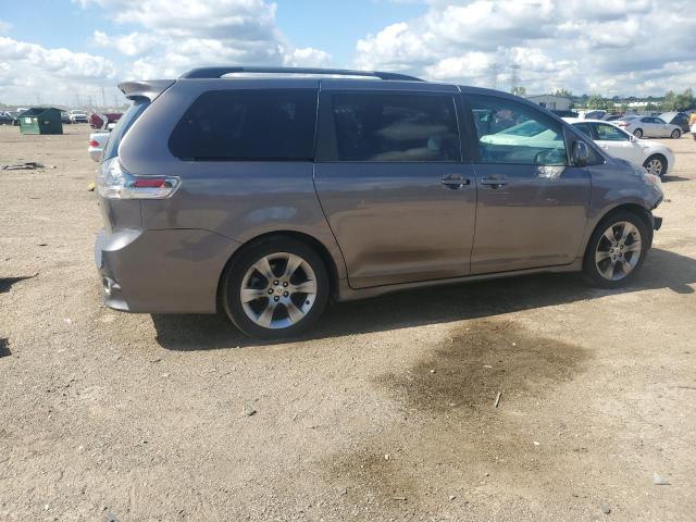 5TDXK3DC5CS206270 - 2012 TOYOTA SIENNA SPORT GRAY photo 3