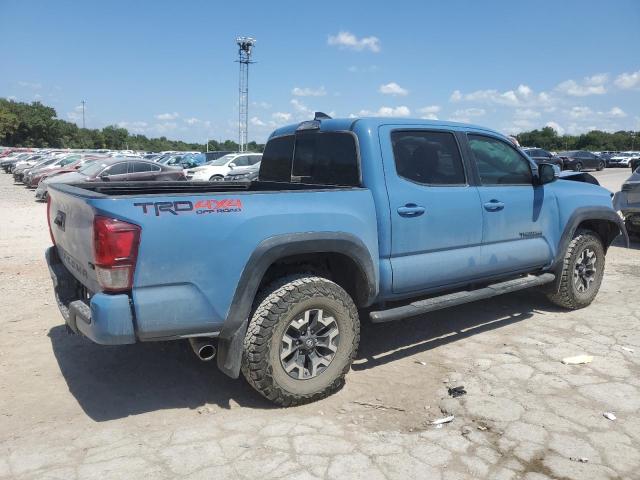 5TFCZ5AN7KX204587 - 2019 TOYOTA TACOMA DOUBLE CAB Көк фото 3