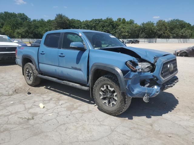 5TFCZ5AN7KX204587 - 2019 TOYOTA TACOMA DOUBLE CAB Көк фото 4