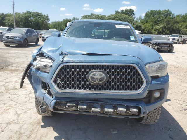 5TFCZ5AN7KX204587 - 2019 TOYOTA TACOMA DOUBLE CAB Көк фото 5