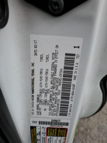 5TFSX5EN6HX051365 - 2017 TOYOTA TACOMA ACCESS CAB თეთრი ფოტო 12