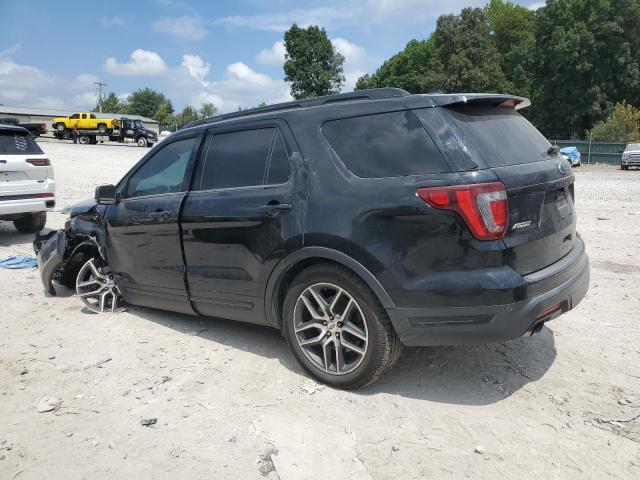 1FM5K8GT3JGB49294 - 2018 FORD EXPLORER SPORT BLACK photo 2