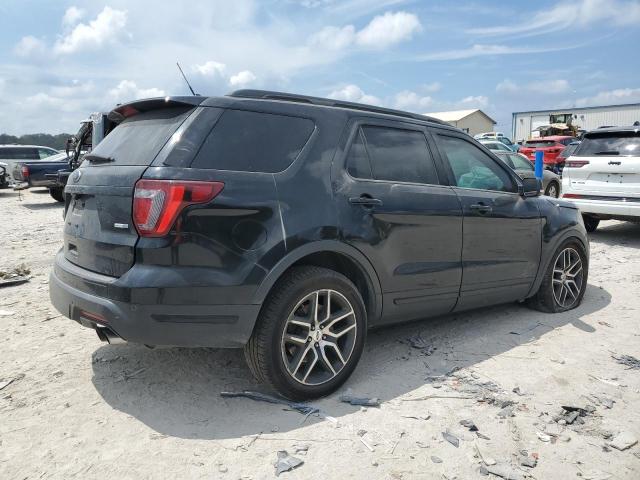 1FM5K8GT3JGB49294 - 2018 FORD EXPLORER SPORT BLACK photo 3