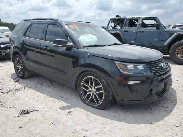 1FM5K8GT3JGB49294 - 2018 FORD EXPLORER SPORT BLACK photo 4