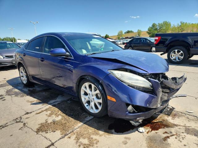 1YVHP82B795M28332 - 2009 MAZDA 6 S BLUE photo 4