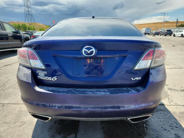 1YVHP82B795M28332 - 2009 MAZDA 6 S BLUE photo 6
