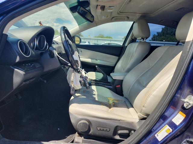 1YVHP82B795M28332 - 2009 MAZDA 6 S BLUE photo 7
