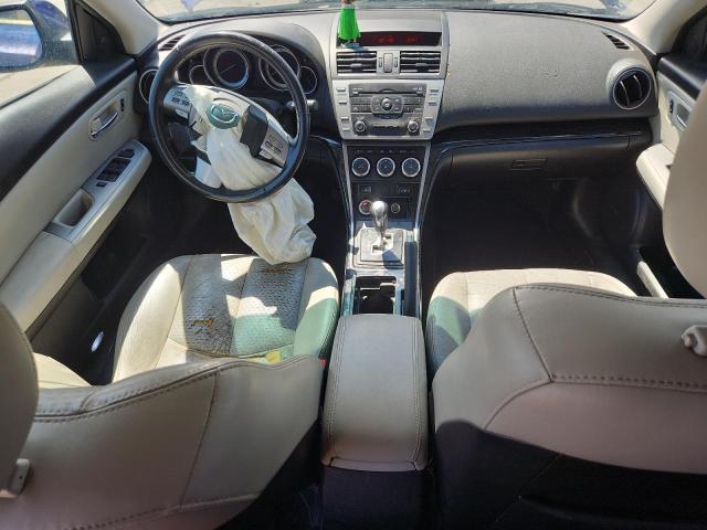 1YVHP82B795M28332 - 2009 MAZDA 6 S BLUE photo 8