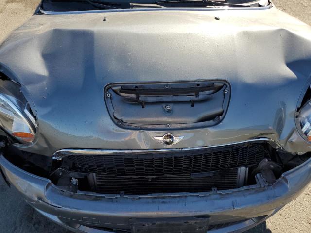 WMWMM33568TP87607 - 2008 MINI COOPER S CLUBMAN GRAY photo 11