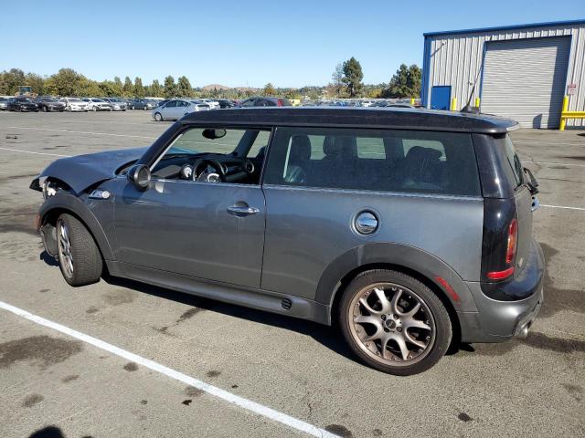 WMWMM33568TP87607 - 2008 MINI COOPER S CLUBMAN GRAY photo 2