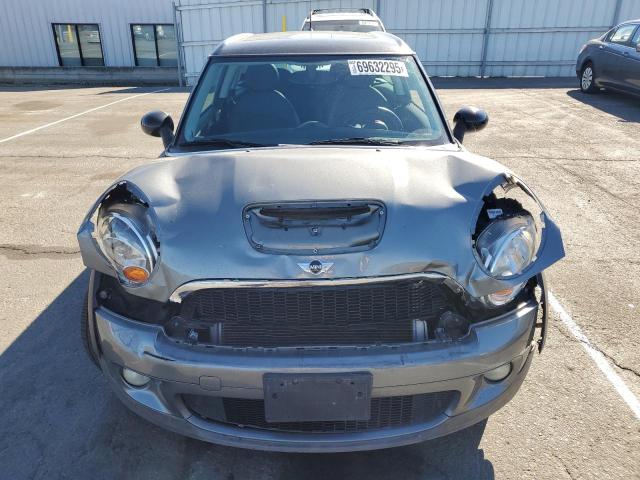 WMWMM33568TP87607 - 2008 MINI COOPER S CLUBMAN GRAY photo 5