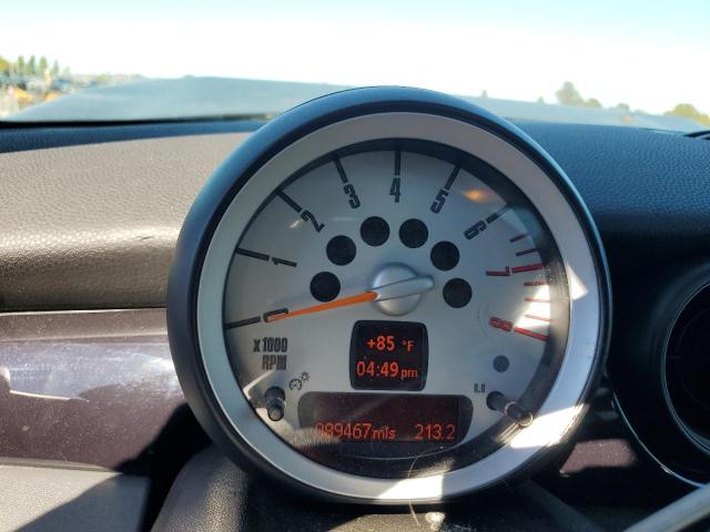 WMWMM33568TP87607 - 2008 MINI COOPER S CLUBMAN GRAY photo 9