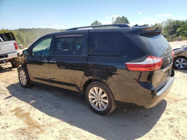 5TDDK3DC8GS141648 - 2016 TOYOTA SIENNA XLE BLACK photo 2