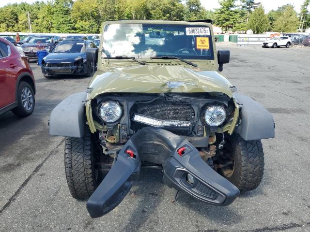 1C4AJWAG8DL639117 - 2013 JEEP WRANGLER SPORT GREEN photo 5