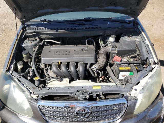 1NXBR32E85Z544797 - 2005 TOYOTA COROLLA CE GRAY photo 11