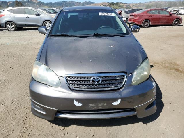 1NXBR32E85Z544797 - 2005 TOYOTA COROLLA CE GRAY photo 5