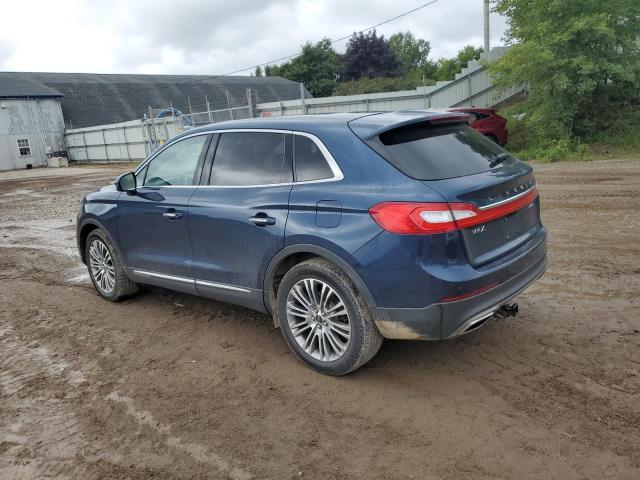 2LMPJ8LR4HBL13325 - 2017 LINCOLN MKX RESERVE Կապույտ լուսանկար 2