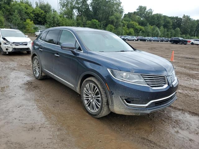 2LMPJ8LR4HBL13325 - 2017 LINCOLN MKX RESERVE Կապույտ լուսանկար 4