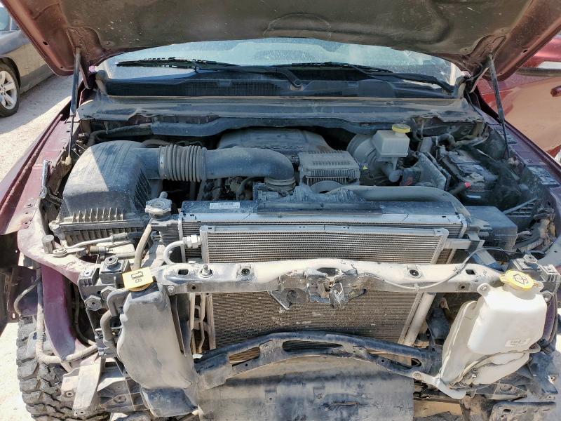 1C6SRFFT1LN377017 - 2020 RAM 1500 BIG HORN/LONE STAR MAROON photo 11