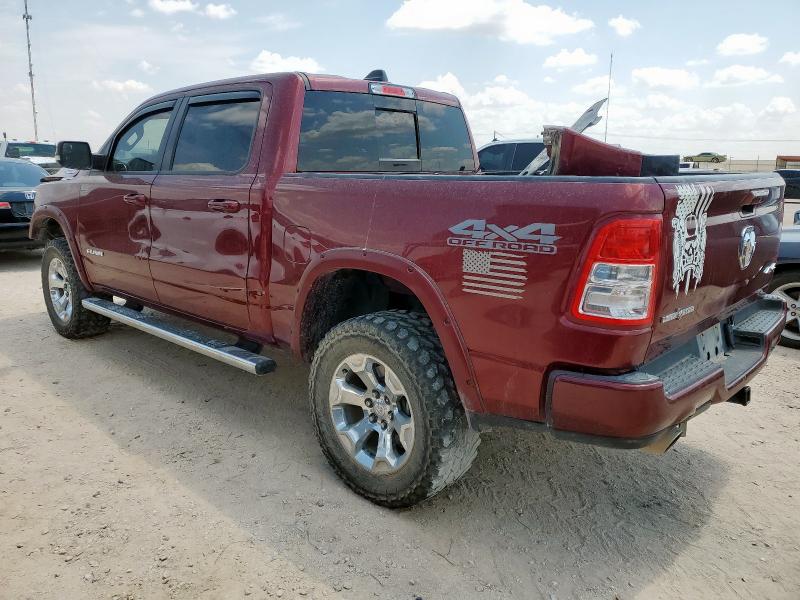 1C6SRFFT1LN377017 - 2020 RAM 1500 BIG HORN/LONE STAR MAROON photo 2