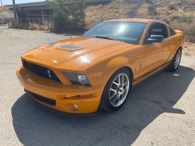 1ZVHT88S795139702 - 2009 FORD MUSTANG SHELBY GT500 ORANGE photo 2